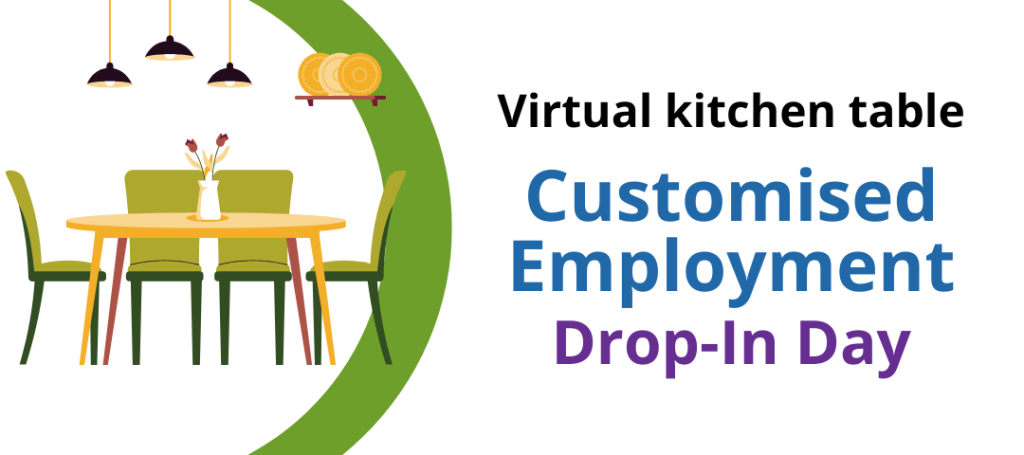 Customised employment drop-in day