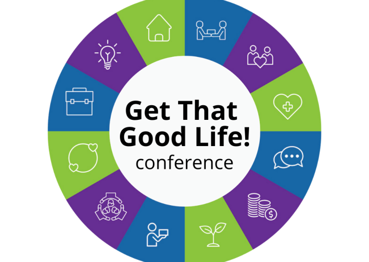 Get That Good Life! conference logo