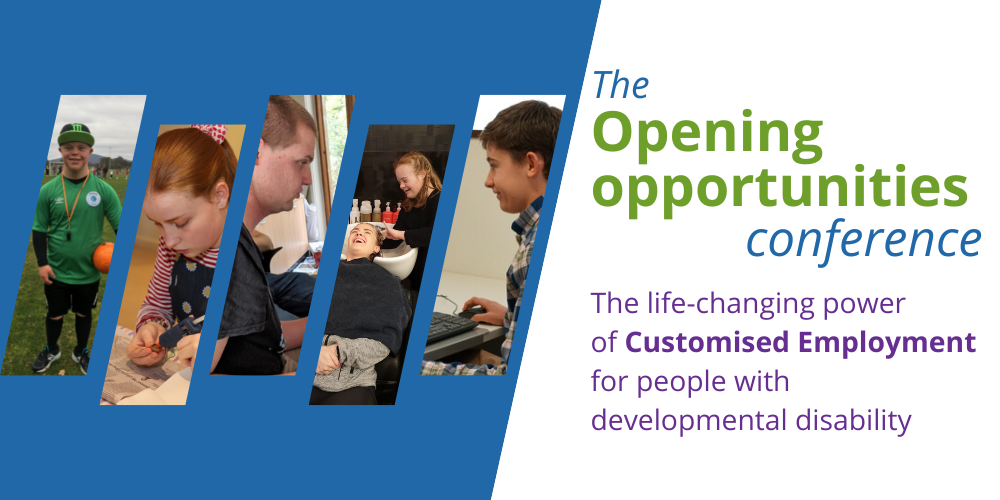 Banner for the Opening Opportunities conference